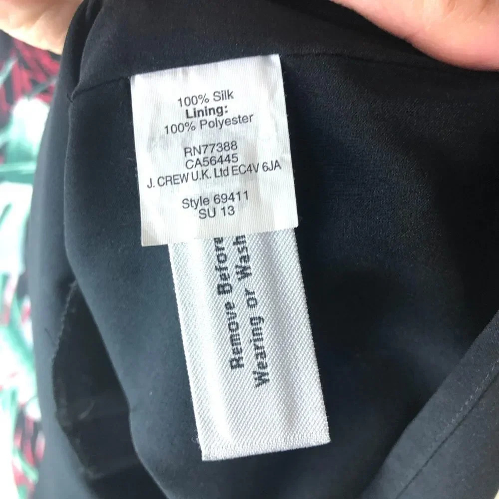 Madewell | 100% Silk Tropical Island Mini Dress - Picture 8 of 8